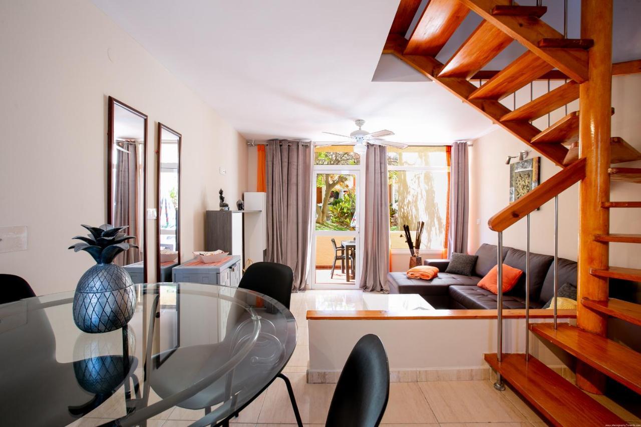 Bungalow Costa Adeje Cortijo 4-6 ปลายาเดลาสอเมริกาส ภายนอก รูปภาพ